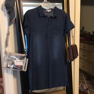 Denim dress